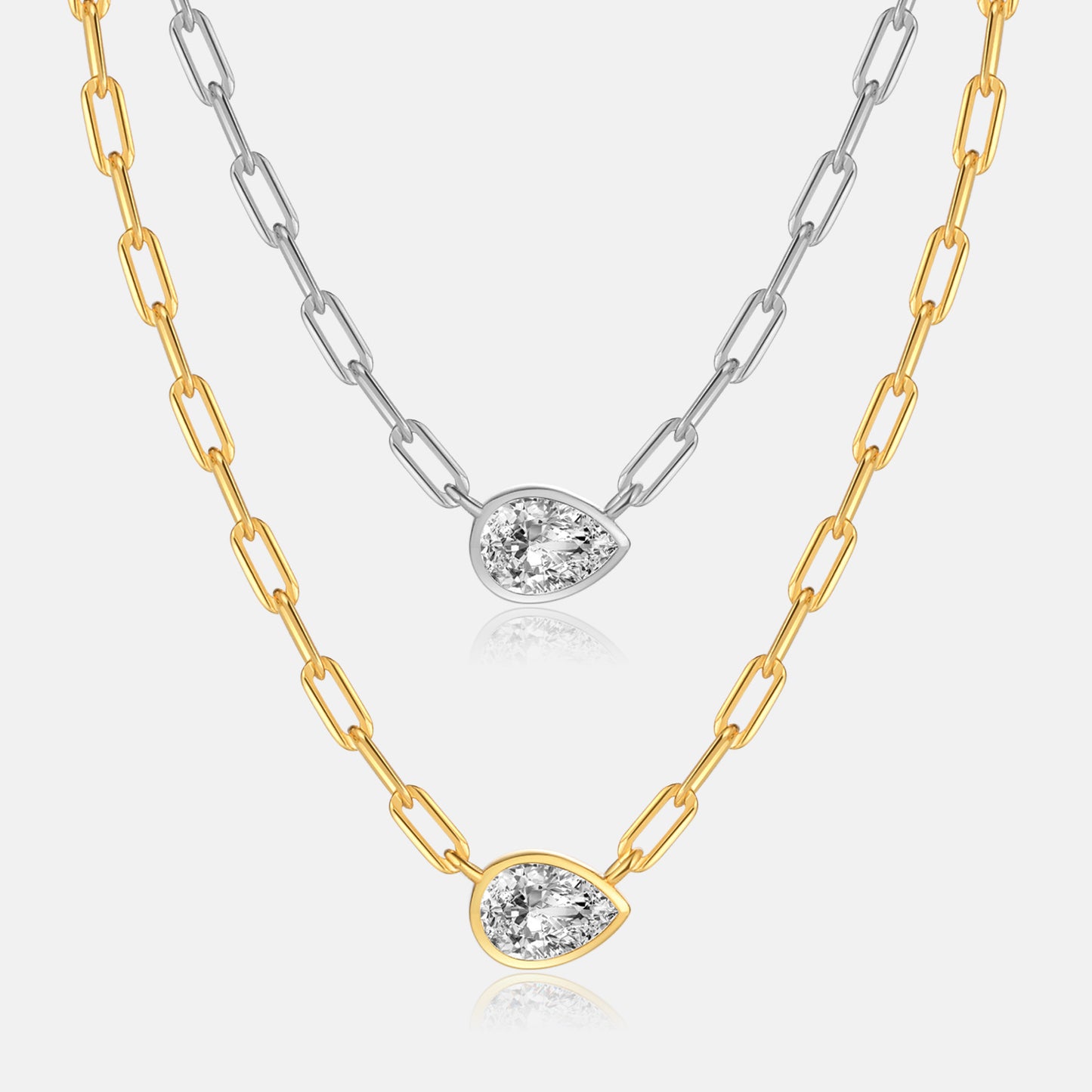 S925 Silver Diamond Necklace