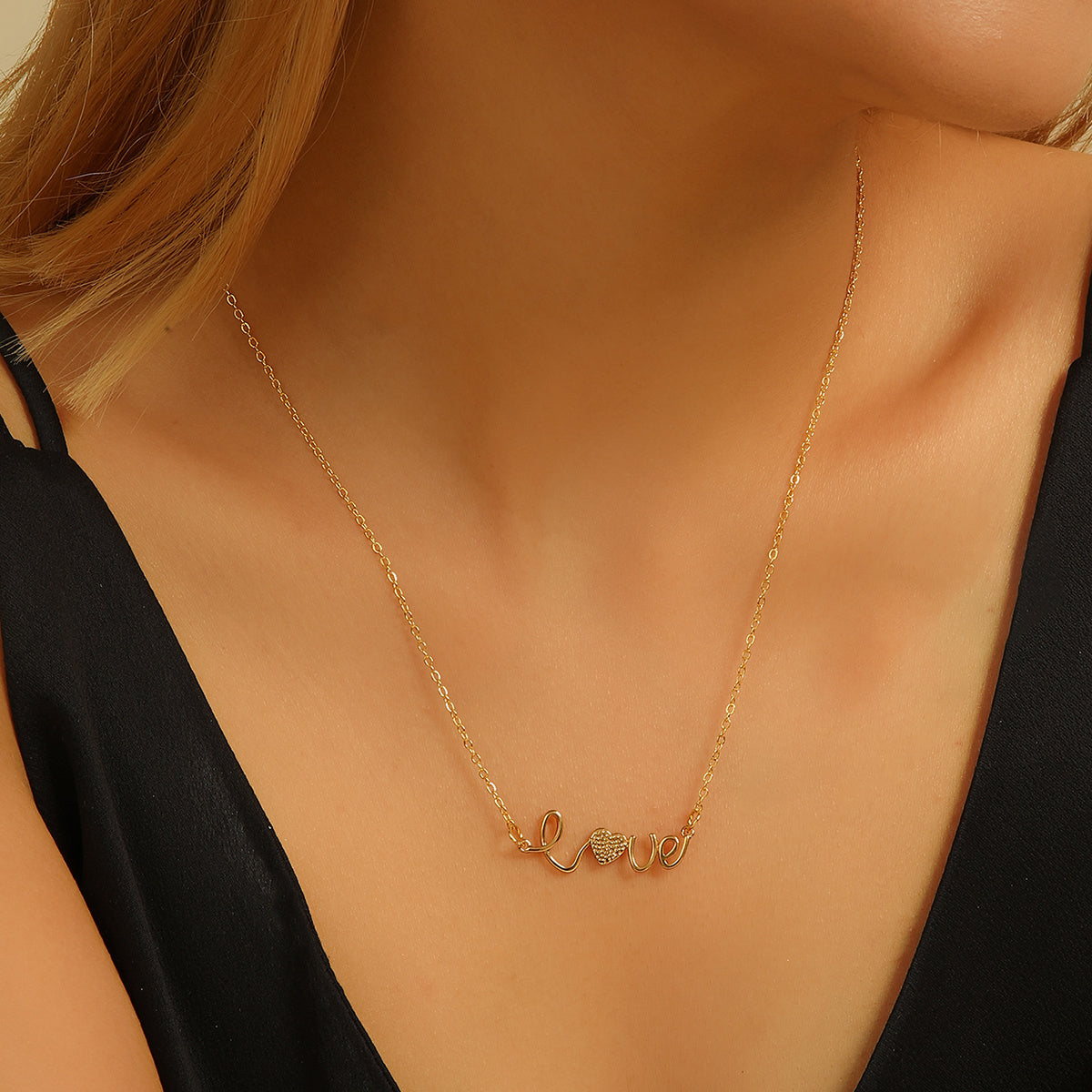 Diamond Symbol 8/Love Necklace