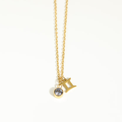 Fashion Zodiac Necklace