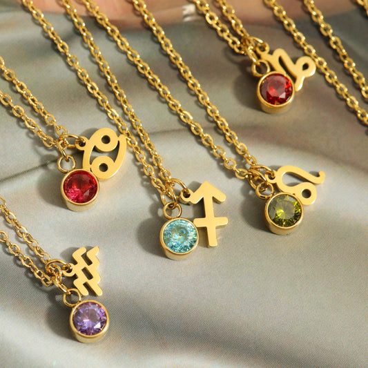 Fashion Zodiac Necklace