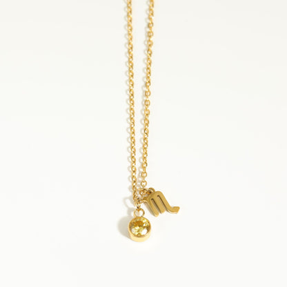 Fashion Zodiac Necklace