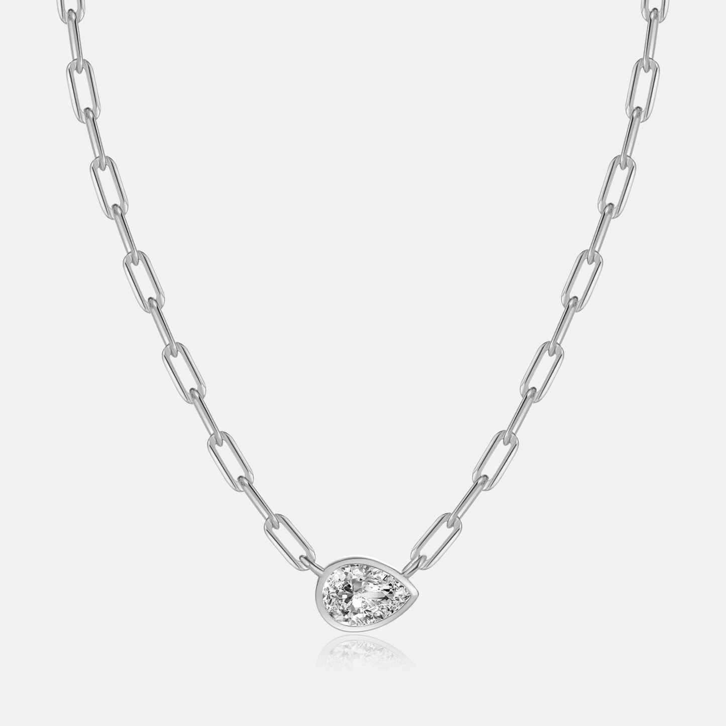 S925 Silver Diamond Necklace