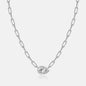 S925 Silver Diamond Necklace