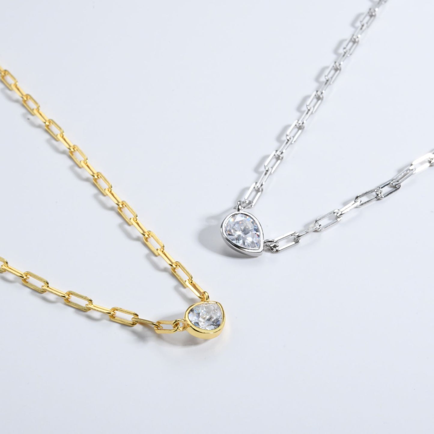 S925 Silver Diamond Necklace