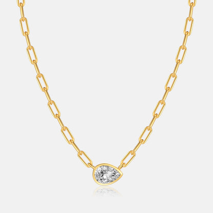 S925 Silver Diamond Necklace