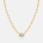 S925 Silver Diamond Necklace